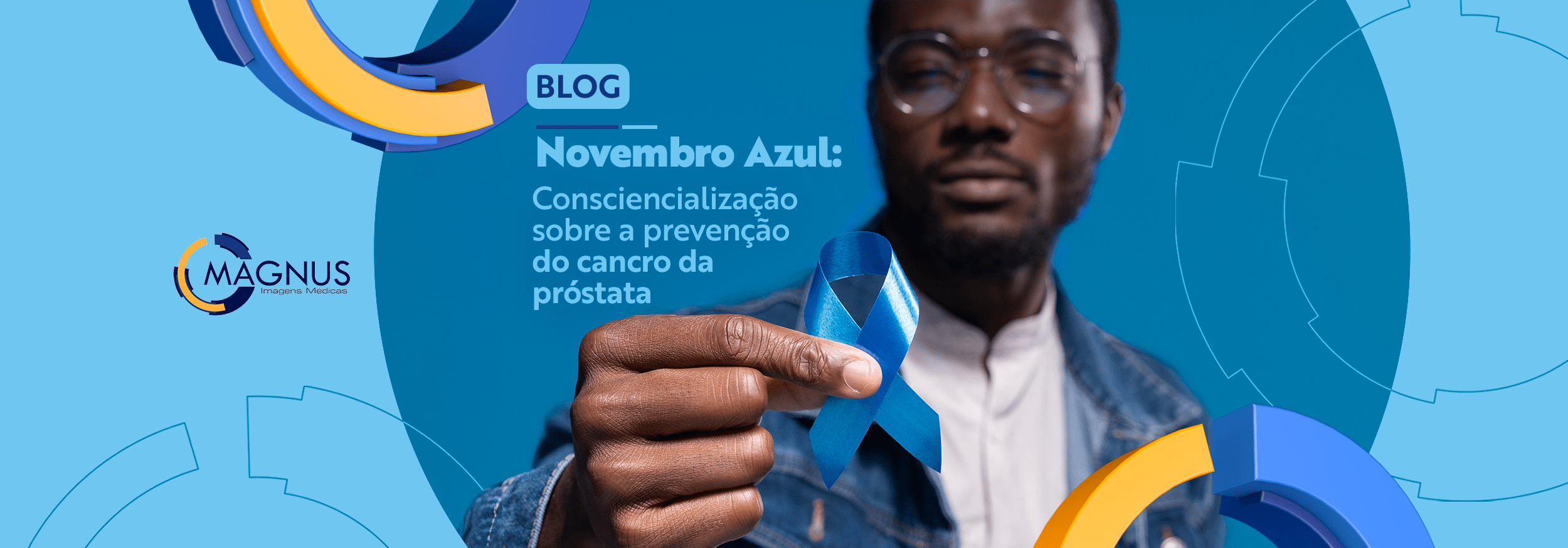 Read more about the article Novembro Azul: Consciencialização sobre a prevenção do cancro da próstata